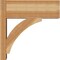 Ekena Millwork Thorton Block Rough Sawn Outlooker, Western Red Cedar, 8"W x 20"D x 20"H OUT08X20X20THR05RWR - alternate 4